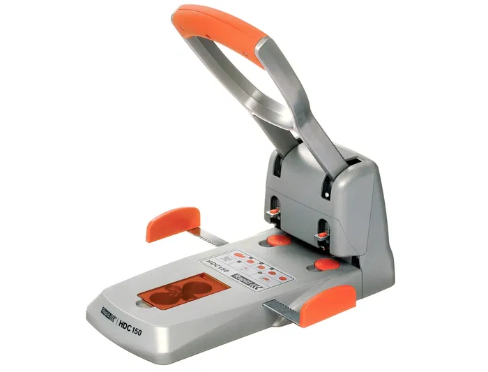 Rapid Taladrador HDC150 Supreme Metálico/ABS Plata/Naranja Capacidad 150 Hojas