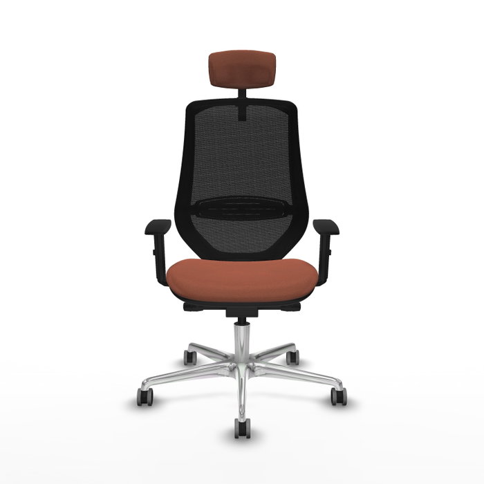 PIQUERAS Y CRESPO Silla de oficina Mardos con mecanismo Sincro/Traslack Marrón y Negro PIQUERAS Y CRESPO Silla de oficina Mardos con mecanismo Sincro/Traslack Marrón y Negro