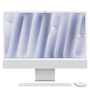 Apple iMac 24 Pulgadas Retina 4,5K M4 16GB 256GB SSD Plata Cristal Nanotexturizado