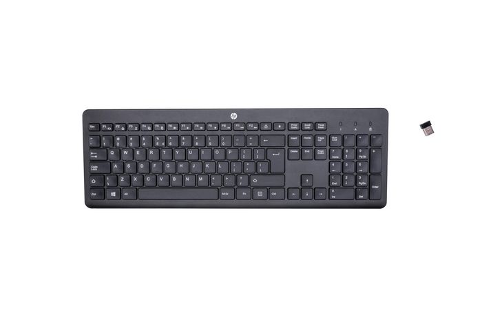 HP HP 230 Teclado Inalámbrico Full-size Negro HP HP 230 Teclado Inalámbrico Full-size Negro