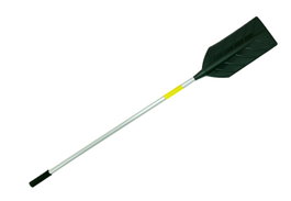 Pala batefuegos forestal con mango de aluminio y pala de caucho de 6 mm