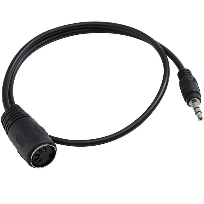 Quiklok Cable Midi Minijack Estéreo a Din Hembra 5 Puntas