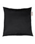 Atelier Del Sofa Cojín Pouf Negro 40x40 cm, Comodidad y Estilo para Interiores y Exteriores, Tejido Impermeable de Poliéster