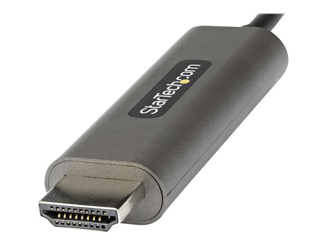 Startech Cable USB-C a HDMI 4K 60Hz, 4 Metros, Macho/Macho, para Vídeo y Audio UHD