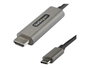 Startech Cable USB-C a HDMI 4K 60Hz, 4 Metros, Macho/Macho, para Vídeo y Audio UHD