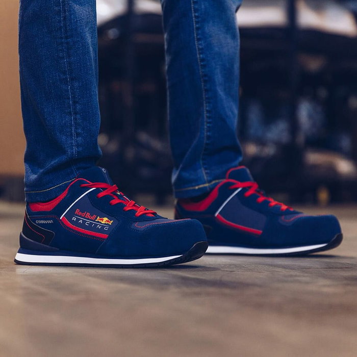 Sparco Gymkhana S3 ESD Red Bull Talla 39 Azul Marino/Rojo