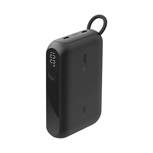 Belkin Powerbank 10.000mAh Negro con Display PD 20W USB-C BPB027hqbk Belkin Powerbank 10.000mAh Negro con Display PD 20W USB-C BPB027hqbk