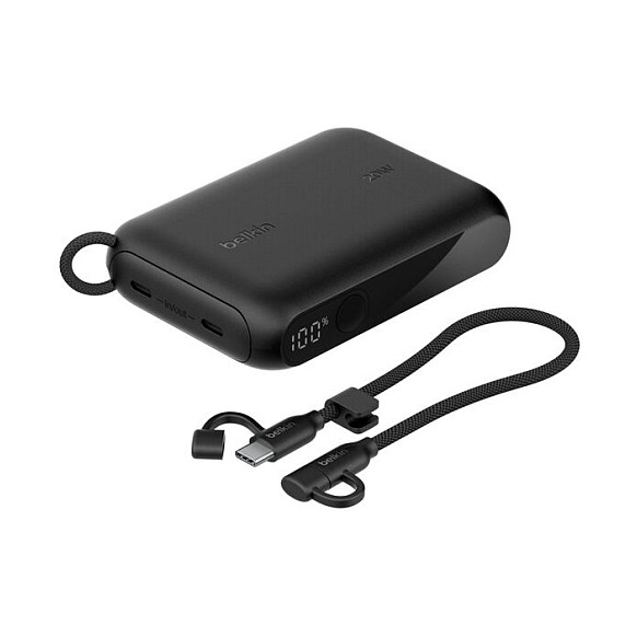 Belkin Powerbank 10.000mAh Negro con Display PD 20W USB-C BPB027hqbk Belkin Powerbank 10.000mAh Negro con Display PD 20W USB-C BPB027hqbk