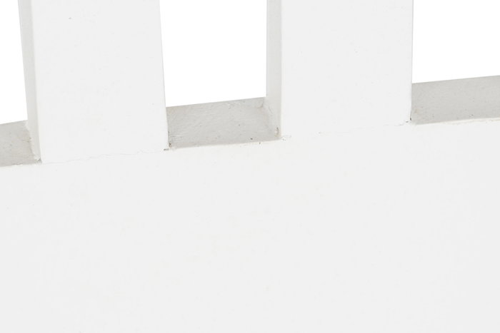 DKD Home Decor Cabecero Cama Urban Blanco Marrón 3 x 135 x 165 cm