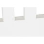 DKD Home Decor Cabecero Cama Urban Blanco Marrón 3 x 135 x 165 cm