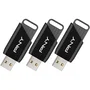 PNY Attaché X Paquete 3 unidades USB 3.2 128 GB Hasta 130 MB/s