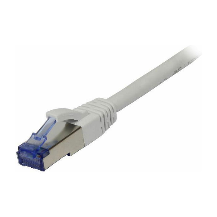 Synergy21 Patch Cord RJ45 CAT6A 1.5m S-STP (S/FTP) Shielded GHMT Certified Network Cable - 500Mhz, AWG26, White Synergy21 Patch Cord RJ45 CAT6A 1.5m S-STP (S/FTP) Shielded GHMT Certified Network Cable - 500Mhz, AWG26, White