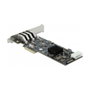 DeLOCK 89008 Tarjeta PCI Express x4 a 4 x USB 3.2 Gen 1 y SATA