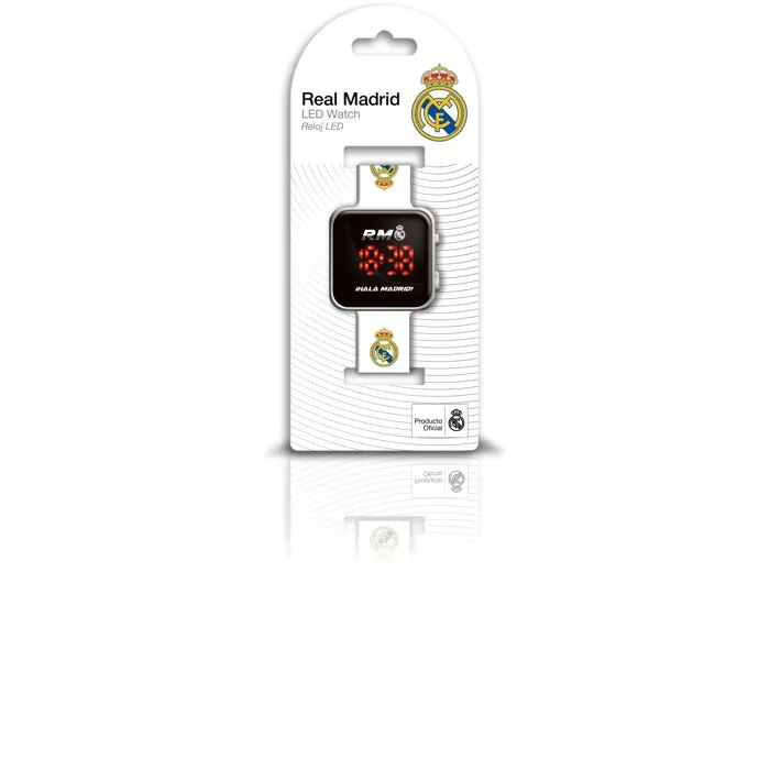 Kids Licensing Reloj digital LED Real Madrid con luz LED