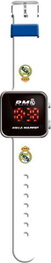 Kids Euroswan Reloj Digital LED Real Madrid con Luz LED Funciones 3,5cm Edad Mínima 3 Años