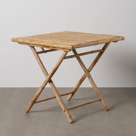 Mesa auxiliar Beige 80 x 80 x 75 cm