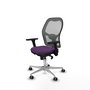 PIQUERAS Y CRESPO Silla de oficina Jorquera Morado/Gris