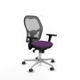 PIQUERAS Y CRESPO Silla de oficina Jorquera Morado/Gris