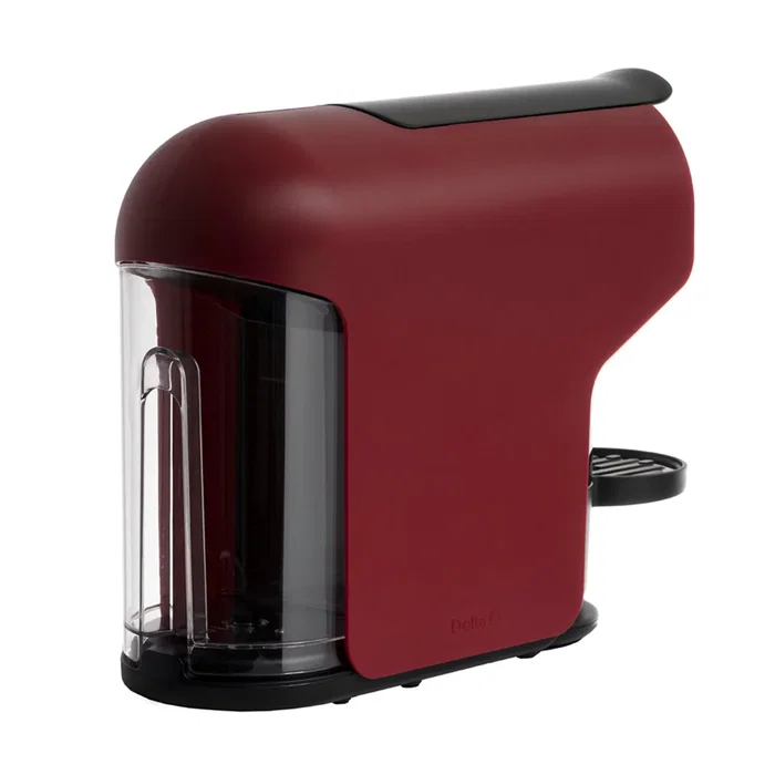 Delta Q QUICK Cafetera Semi-Automática de Cápsulas, 0.8L, Roja, Sistema para Café y Espresso, 1200W