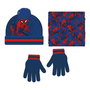 Cerdá Conjunto 3 Piezas Spiderman (Gorro, Braga Cuello y Guantes) para Niños de 2 a 8 Años