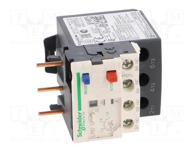 SCHNEIDER ELECTRIC Relé térmico TeSys D LRD06 1÷1,6A