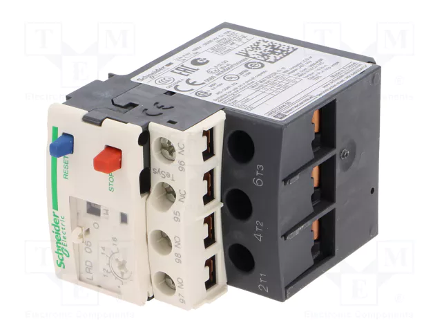 SCHNEIDER ELECTRIC Relé térmico TeSys D LRD06 1÷1,6A