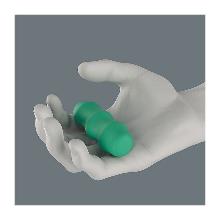 Wera Destornillador Múltiple Kraftform Kompakt Vario RA con 6 Bits PH1/PH2, 7 Piezas