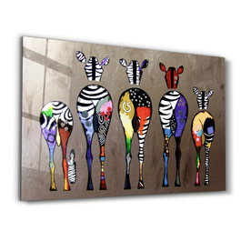 Wallity CAM-3090 Pintura Decorativa de Vidrio Templado 46 x 72 cm