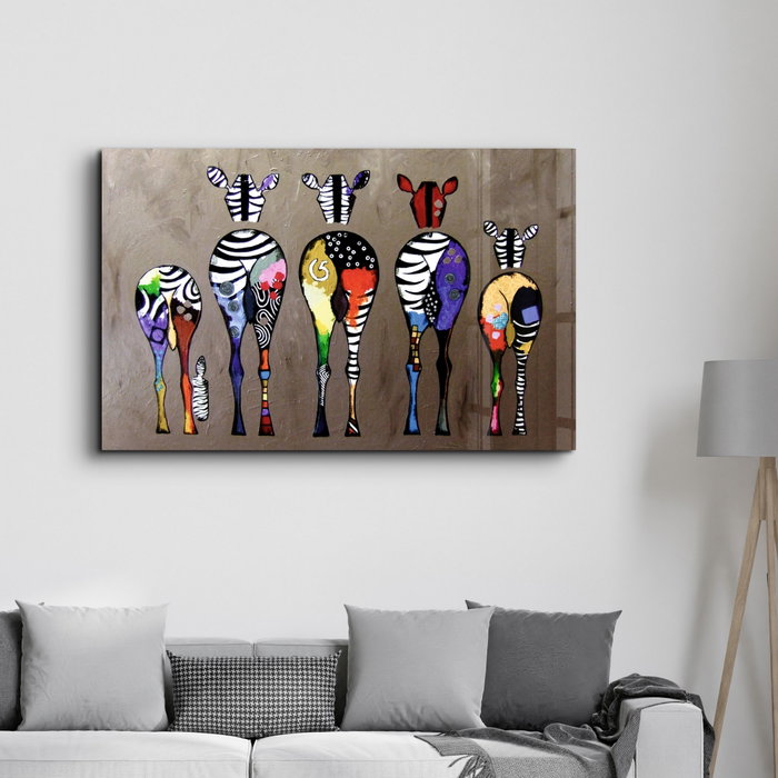 Wallity CAM-3090 Pintura Decorativa de Vidrio Templado 46 x 72 cm