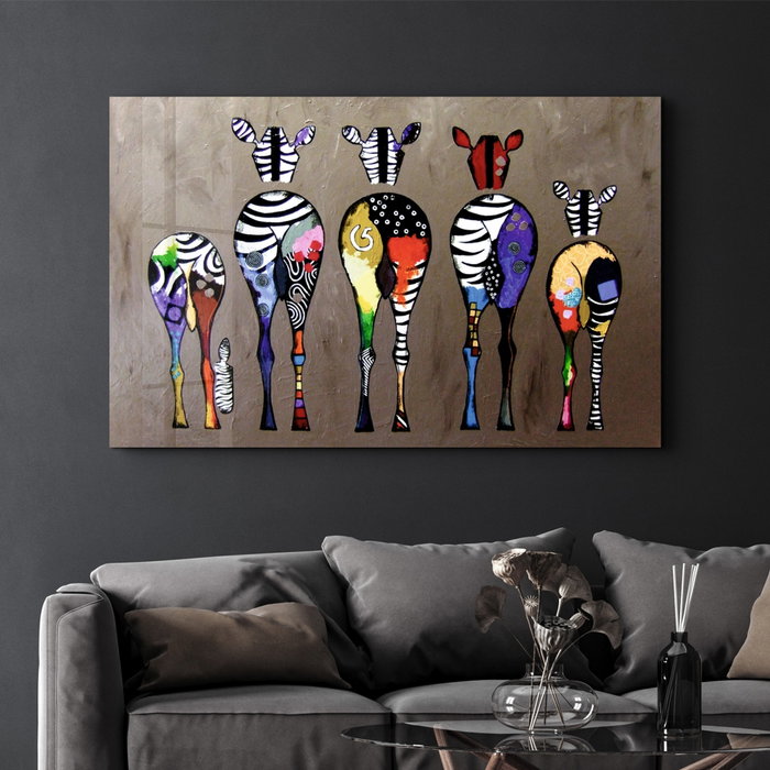 Wallity CAM-3090 Pintura Decorativa de Vidrio Templado 46 x 72 cm