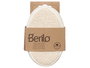 Berilo Esponja Ovalada Tejido Natural 15 cm x 10 cm x 5 cm Algodón Poliéster Espuma (Set de 24)