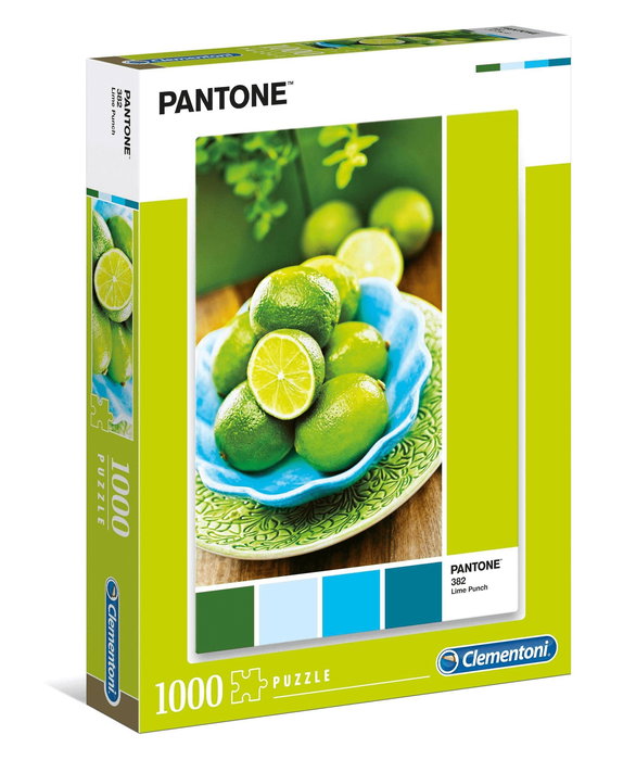 Pantone, Ponche de lima, Rompecabezas, Unisex, 1000 pzs Pantone, Ponche de lima, Rompecabezas, Unisex, 1000 pzs