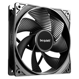 be quiet! Pure Wings 3 Ventilador PC 120mm PWM Reverse 3-Pack, 1500 RPM, 80 m³/h, 28.5 dB, Negro, con Tornillos