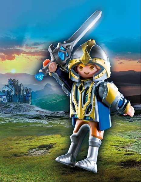 PLAYMOBIL Novelmore Arwynn con Invincibus