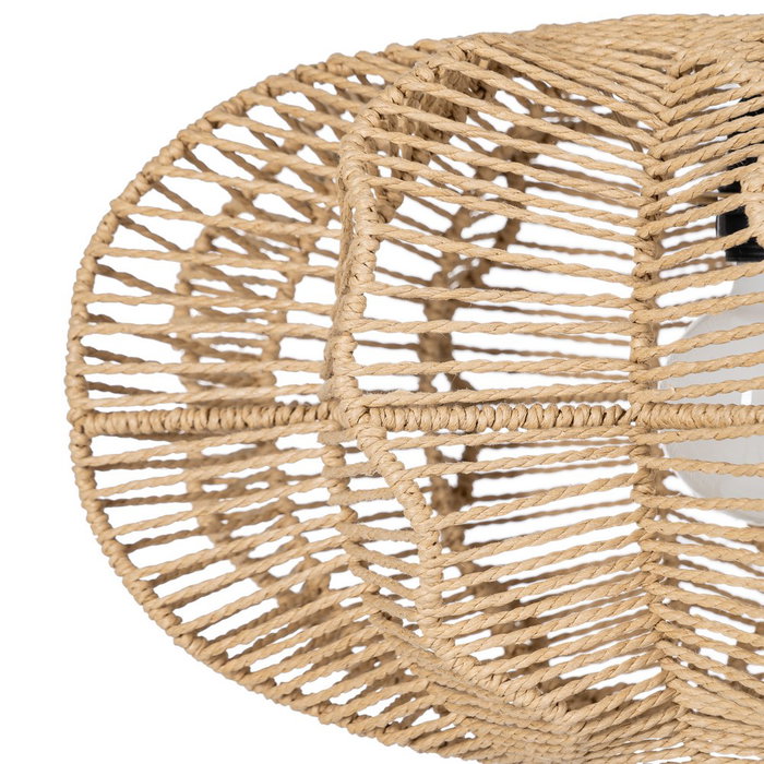 Lámpara Techo Natural Cuerda de Papel 50 X 40 X 25 cm