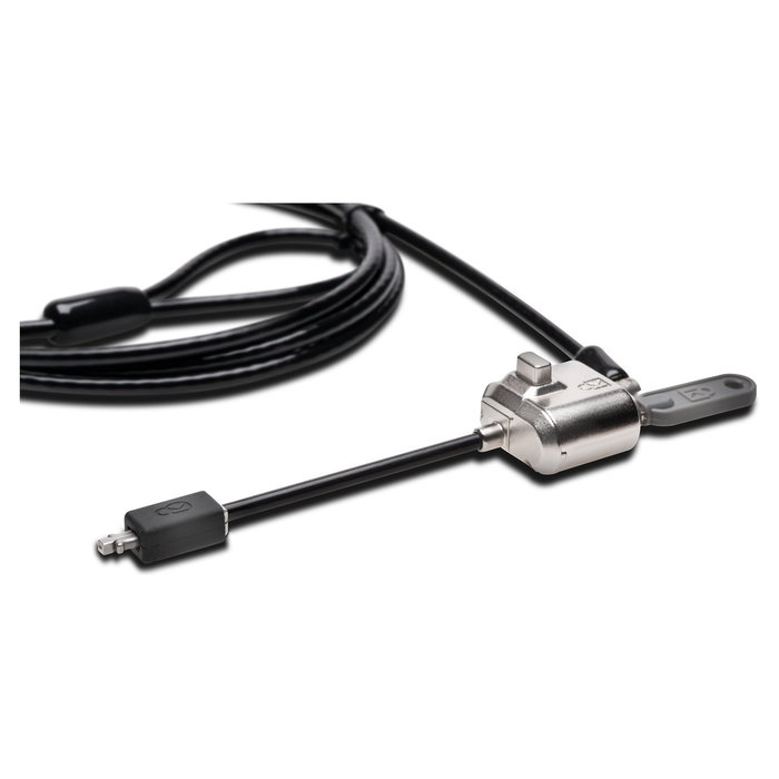 Kensington Cable Candado MiniSaver para Ultrabook y Portátil - Llave Plana - Longitud del Cable 1.8 m