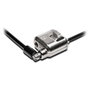 Kensington Cable Candado MiniSaver para Ultrabook y Portátil - Llave Plana - Longitud del Cable 1.8 m