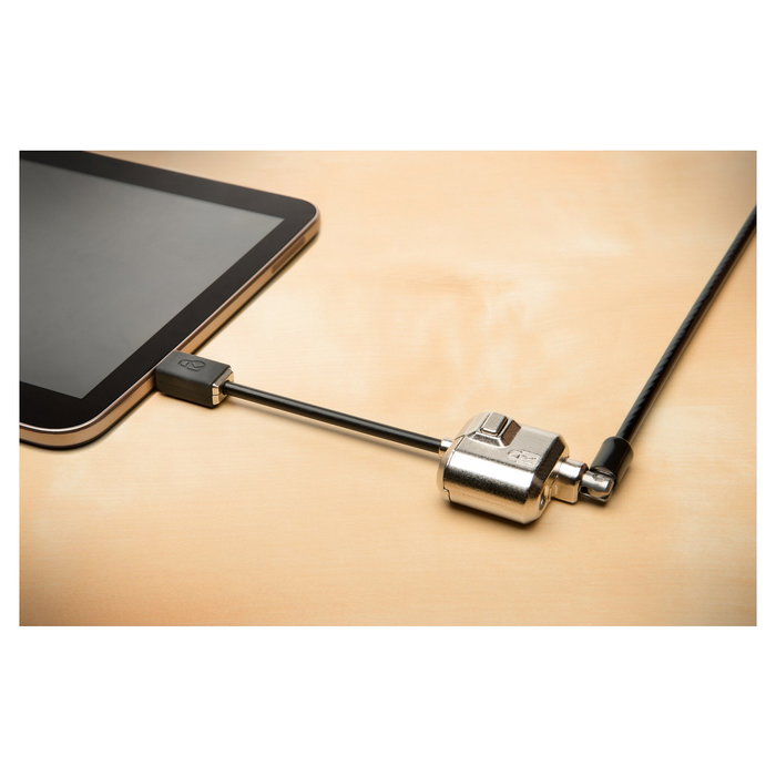 Kensington Cable Candado MiniSaver para Ultrabook y Portátil - Llave Plana - Longitud del Cable 1.8 m