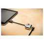 Kensington Cable Candado MiniSaver para Ultrabook y Portátil - Llave Plana - Longitud del Cable 1.8 m
