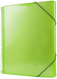 Carpeta Fundas (Tarifario) Pryse Pp Personalizable A4 30 F. Verde (Set de 12)