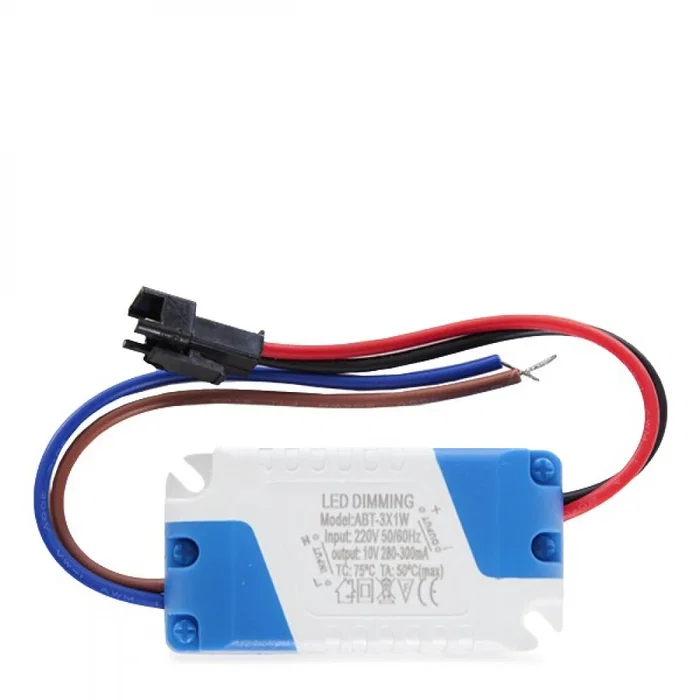 Driver Dimable Foco Downlight LED 3W