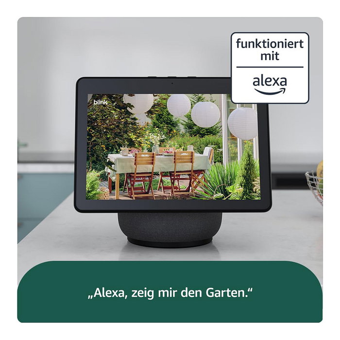 Amazon Blink Outdoor 4 Cámara de Seguridad Exterior 1080p Wi-Fi con Batería, Visión Nocturna, Detección de Personas, Resistente a la Intemperie - Negro, Referencia: B0B1N5RL1Q