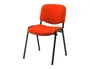 Q-connect Silla Confidente Apilable Tapizada Sin Ruedas 910mm Alto 460mm Largo 440mm Profundidad Rojo
