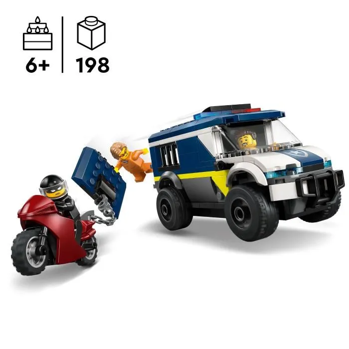 LEGO City Furgoneta de Transporte Penitenciario 60479 LEGO City Furgoneta de Transporte Penitenciario 60479