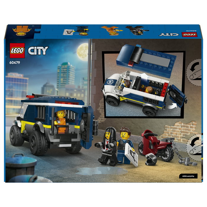 LEGO City Furgoneta de Transporte Penitenciario 60479 LEGO City Furgoneta de Transporte Penitenciario 60479