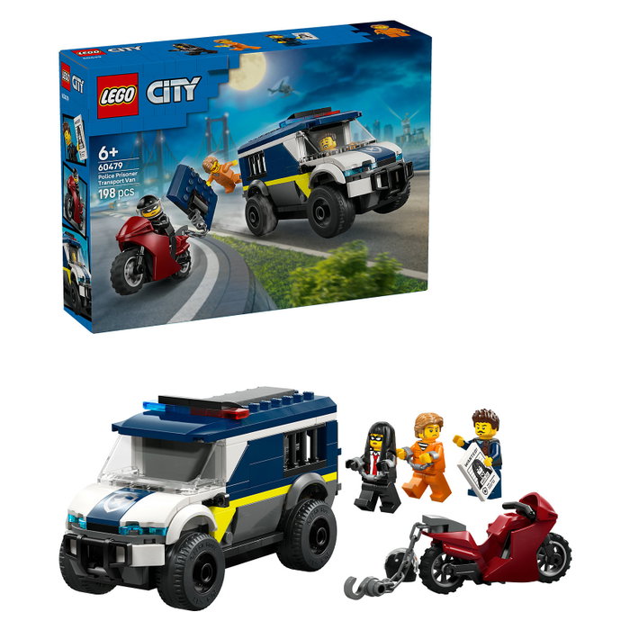 LEGO City Furgoneta de Transporte Penitenciario 60479 LEGO City Furgoneta de Transporte Penitenciario 60479