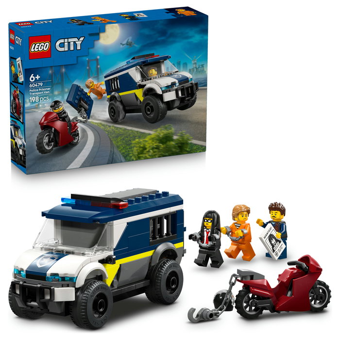 LEGO City Furgoneta de Transporte Penitenciario 60479 LEGO City Furgoneta de Transporte Penitenciario 60479