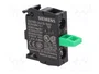 Siemens 3SU14002AA101BA0 Módulo de contacto con 1 elemento de conmutación 1S