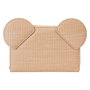 Loungefly Cartera Straw Mickey Disney Piel Vegana Cierre Cremallera Ranuras Tarjetas Ventana DNI Detalles Apliques 15x10cm