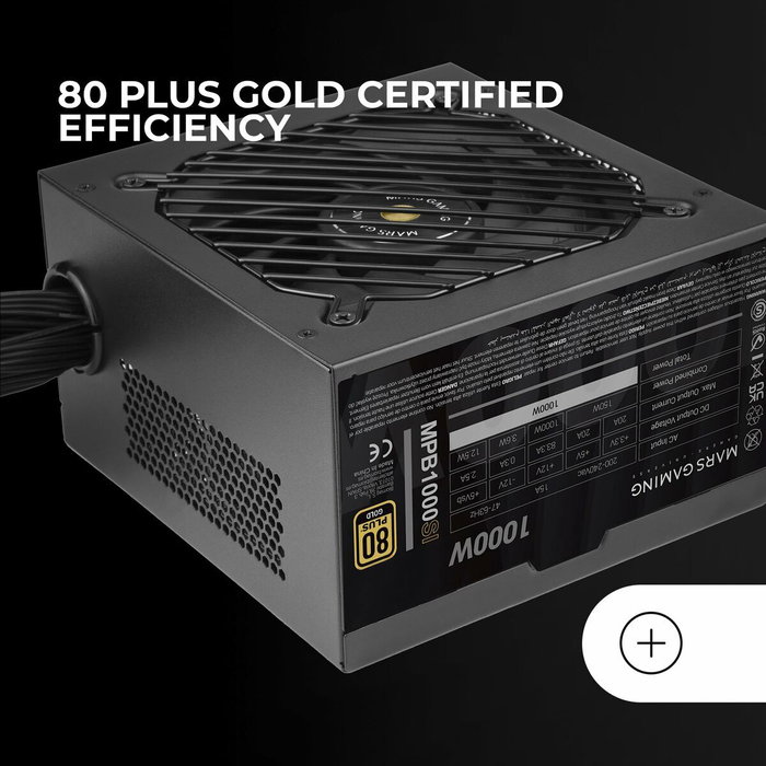 Mars Gaming MPB1000SI 1000W 80 Plus Gold ATX Mars Gaming MPB1000SI 1000W 80 Plus Gold ATX
